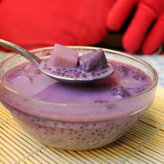 紫薯香芋西米露