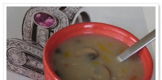 蘑菇胡萝卜燕麦汤的做法
