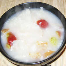 大米水果粥