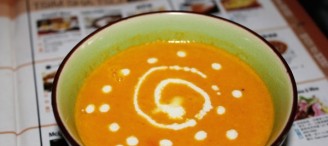 南瓜胡萝卜奶油浓汤的做法