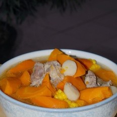 胡萝卜玉米马蹄汤