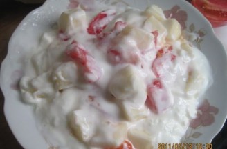 酸奶水果粒的做法