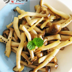 橄榄油煎蟹味菇
