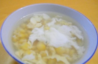 玉米鸡蛋汤的做法