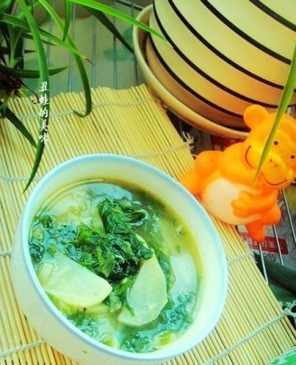 芹菜叶土豆汤的做法