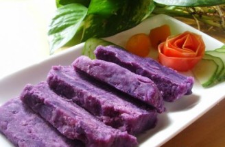 奶酪紫薯糕的做法