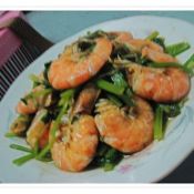 芹菜虾