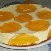 香橙卡士达慕斯蛋糕