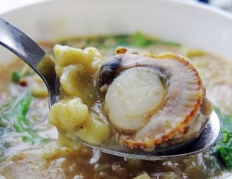 燕麦扇贝疙瘩汤的做法