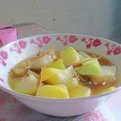 霉干菜土豆葫芦汤