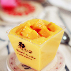 芒果酸奶杯