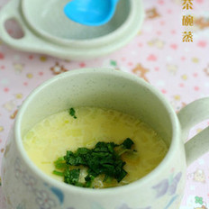 鲜虾茶碗蒸的做法
