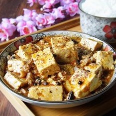 肉丁麻婆豆腐